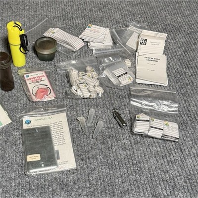 Geocaching Cache Lot - Containers & Logs -Mixed Sizes - Ready to Hide! 