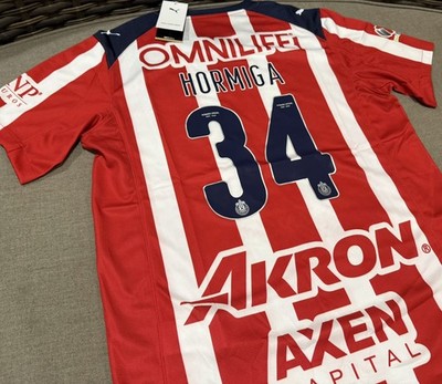 25-26 Puma Chivas Guadalajara Armando Gonzalez Jersey Size xl (slim)