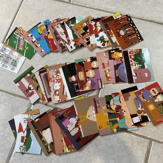 1998 SOUTH PARK ALMOST Complete Trading CARD SET Comic Images Cards Rookie Read