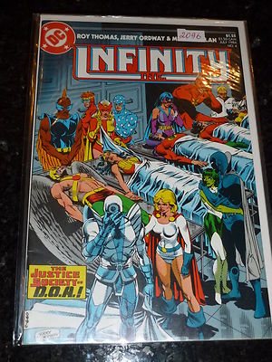 INFINITY INC Comic - No 4 - Date 07/1984 - DC Comics