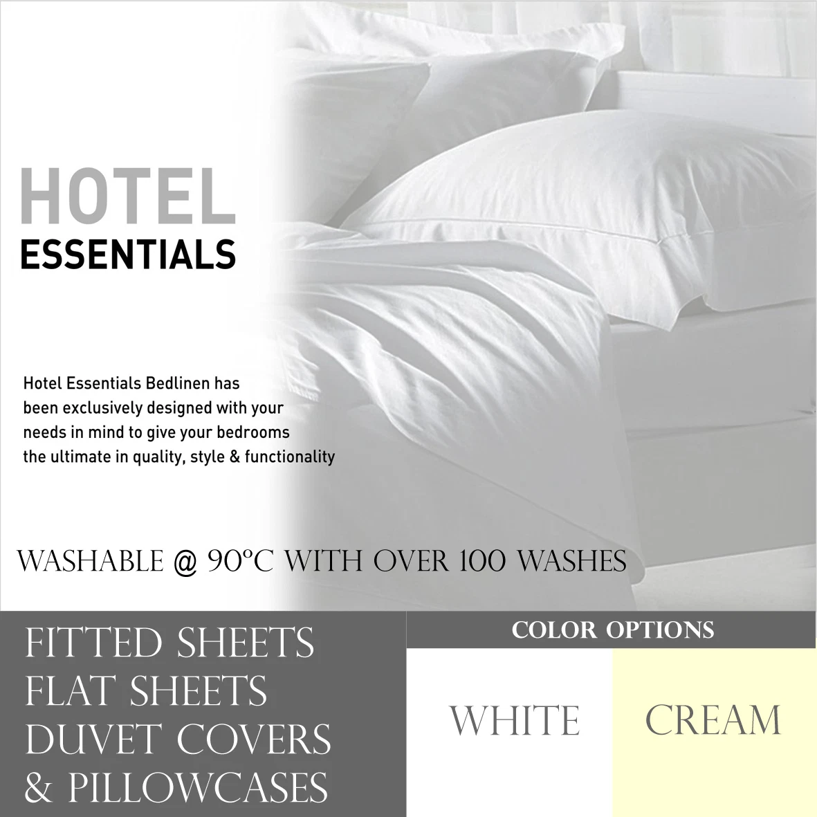 Anti allergy top fitted sheets