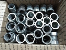 74 pc Assortment Conduit Coupling Compression Type for EMT Conduit 1/2"-1-1/2"