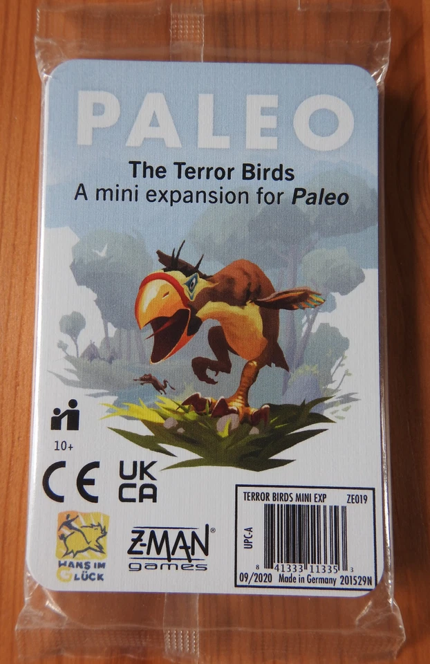 Paleo – Terror Birds | Mini Expansion | New | English Rules