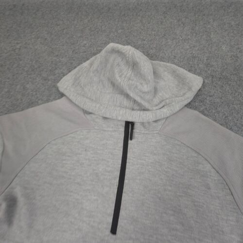 Kathmandu Jumper Mens MEDIUM Grey Fleece Lightweight Long Sleeve Hoodie size M - Picture 2 of 8