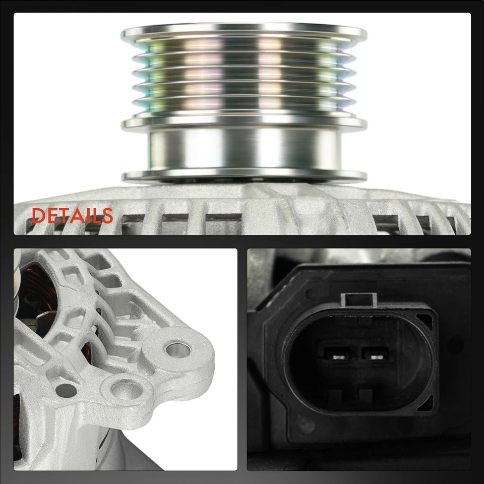 Alternador Generador 90A 14V Para VW Lupo Polo Seat Ibiza IV Sportcoupé León - Imagen 2 de 4