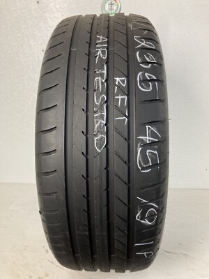 1 Tire 235 45 19 Goodyear Efficient Grip Rof Run Flat (55-70% Tread Left) 95V