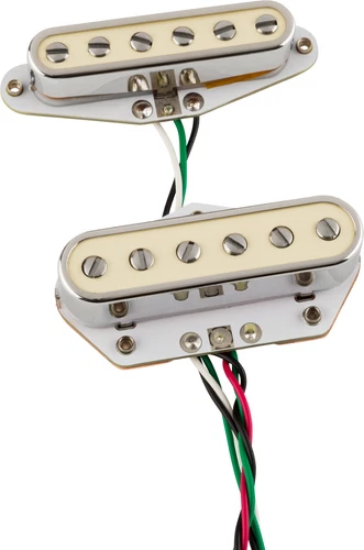 OEM! Genuine Fender COBALT CHROME Tele PICKUP SET Tim Shaw Series Telecaster NEW