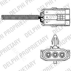 Oxygen O2 Lambda Sensor for Renault:KANGOO,Clio II 2 7700872878 - Picture 2 of 2