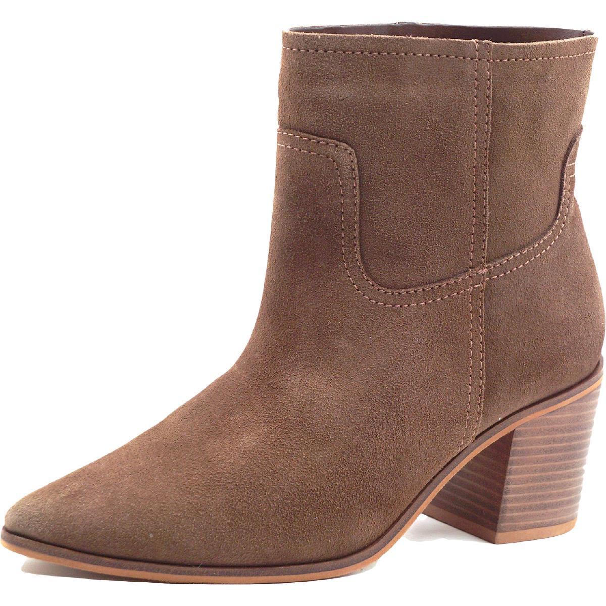 Женские замшевые ботильоны KAANAS Pigato коричневого цвета, 6 средних размеров (B,M), BHFO 2487