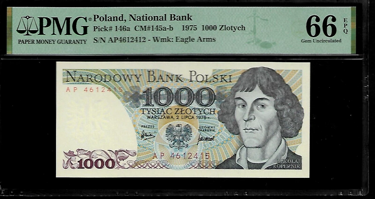 PMG Grade 66 Polish Paper Money for sale | eBay