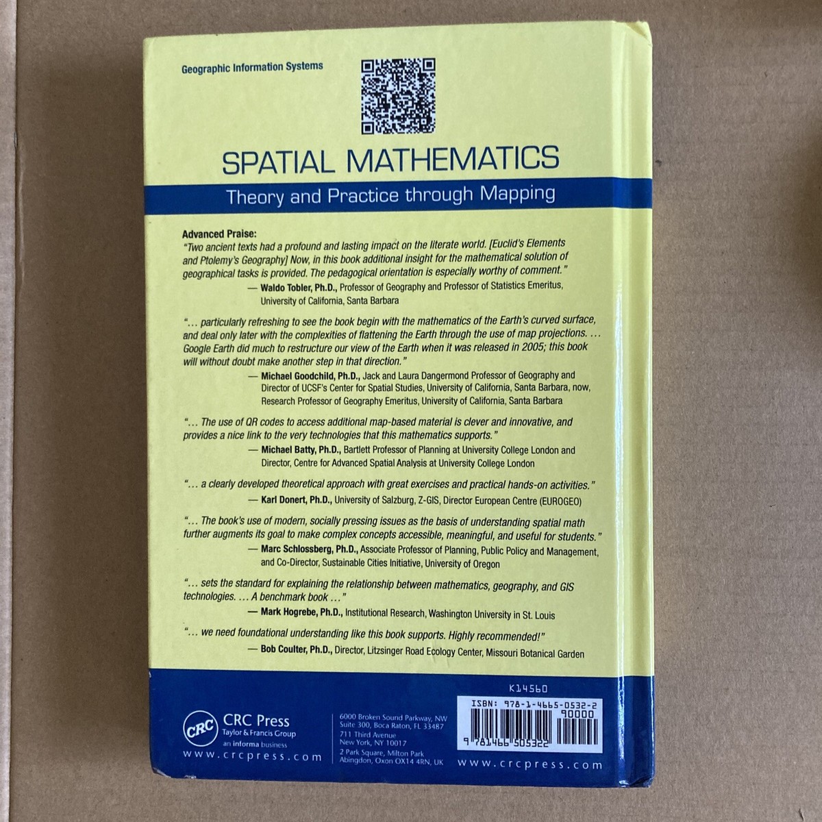 Spatial Mathematics: Theory and Practice Through Mapping by