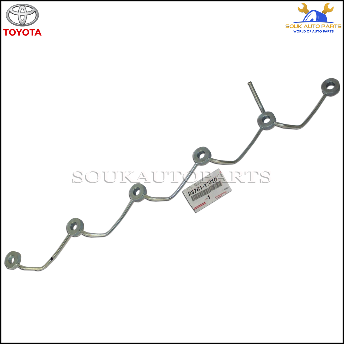 Genuine Toyota Landcruiser 1hz 70, 80, 100 return fuel rail 2376117010 exchange parts OEM 23761-17010