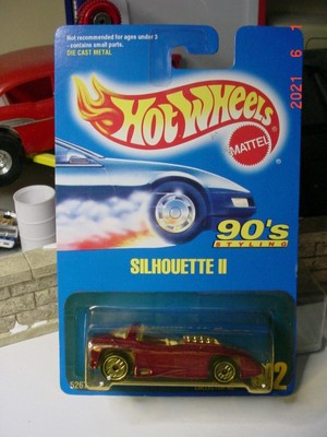 Hot Wheels Silhouette II Purple Grey Base CUH 1993 212 1/64 BP. 21b