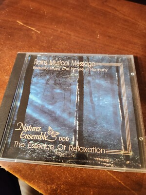 NATURE'S ENSEMBLE RAINS MUSICAL MESSAGE PLATINUM RELAXATION SERIES CD