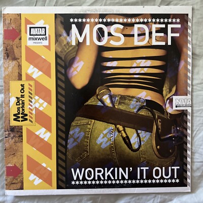 MOS DEF - WORKIN IT OUT (12'')  2002!!!  RARE!!!  MINNESOTA / NATIONAL VINYL ASSN