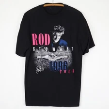 Rod Stewart In The Round Tour Shirt Black Unisex S-234XL 1V0115