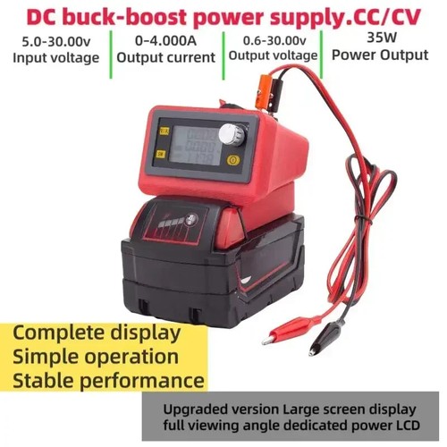 Converter for Milwaukee M18 Battery Djustable Lab DC Power Supply (Tools Only) - Picture 2 of 16
