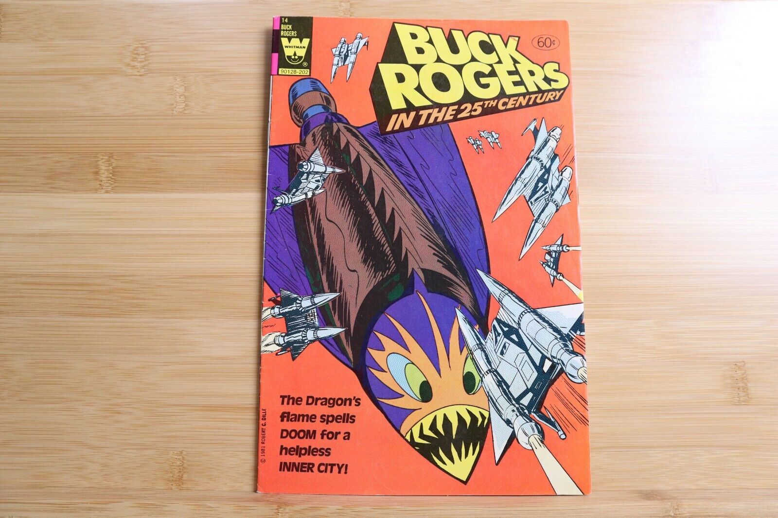Buck Rogers in the 25th Century #14 Whitman Comics Flames of the Dragon - 1981
