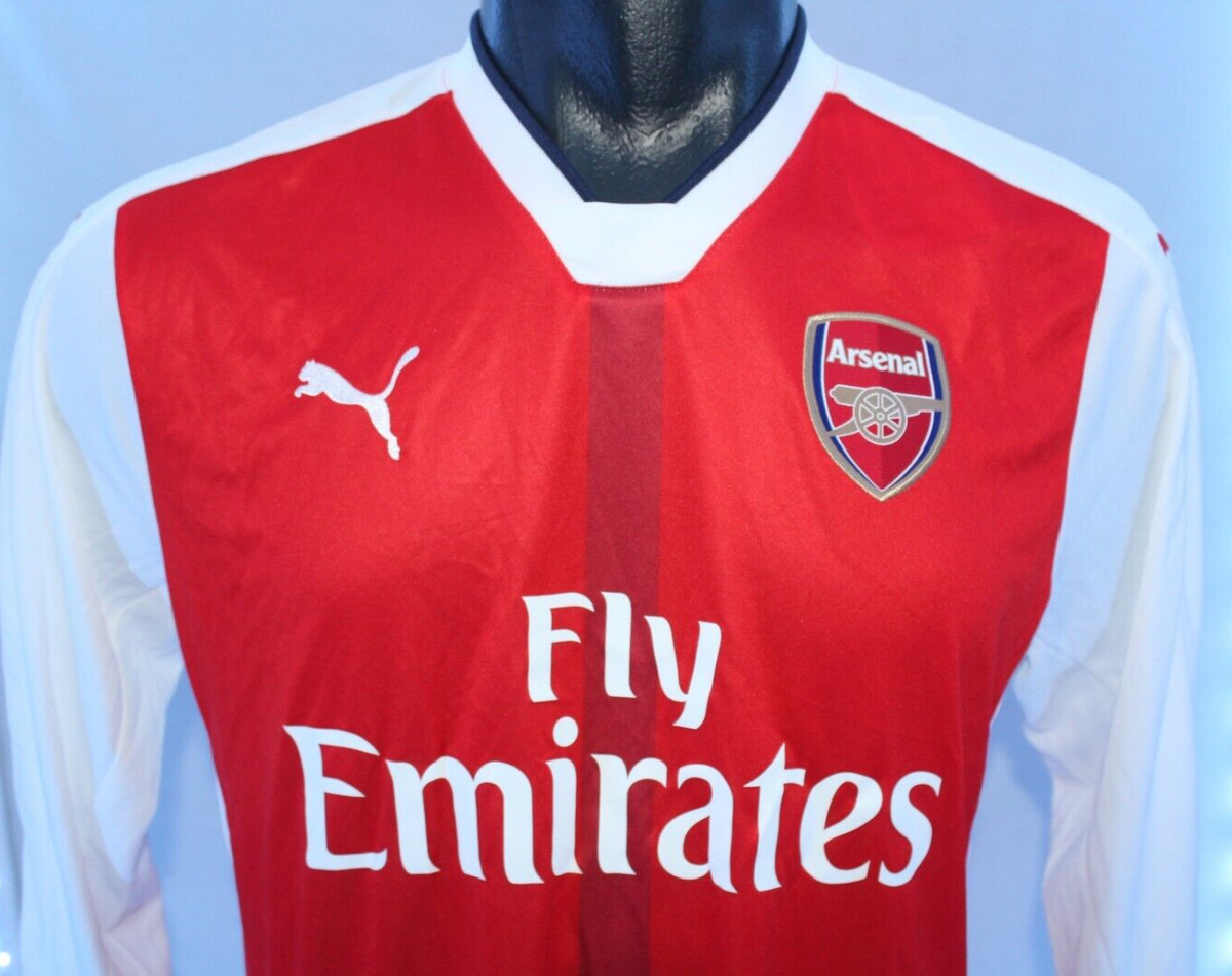 Arsenal FC Authentic Puma Jersey Size Large 2016-2017 | eBay