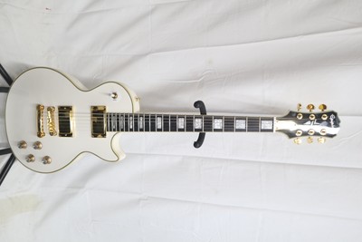 Epiphone Les Paul Custom Alpine White RH 6-String 22-Fret Electric 