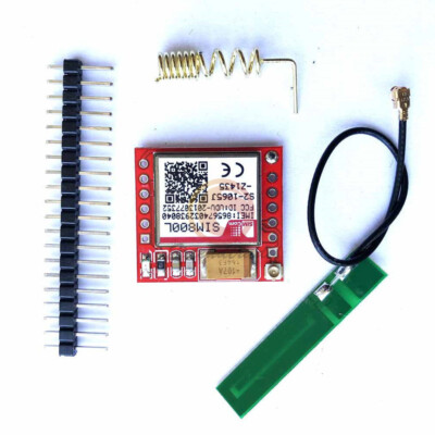 SIM800L GPRS GSM Phone Module Card Board Quad-band Onboard + Antenna H6