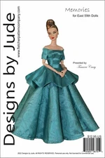 Memories Doll Clothes Sewing Pattern for 12" East 59th Integrity Dolls