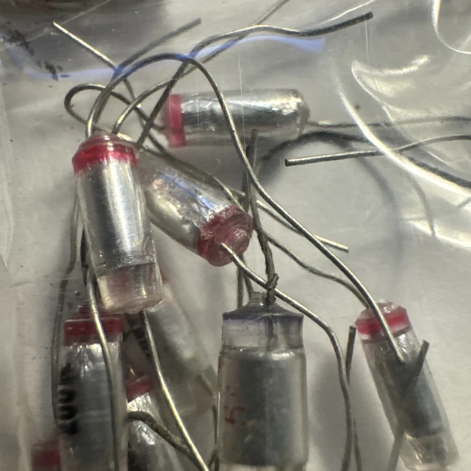 Gran Grupo Lote Película Poliestireno Vintage Antiguo RADIO Audio Condensador Envío Gratis Foto 3 de 4