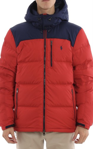Red Puffer Down Jacket RRL CP93 