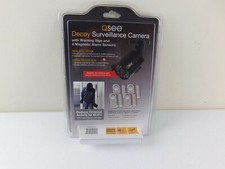 Q-SEE Decoy Surveillance Camera, Warning Sign, 4 Real Magnetic Alarm Sensors NEW