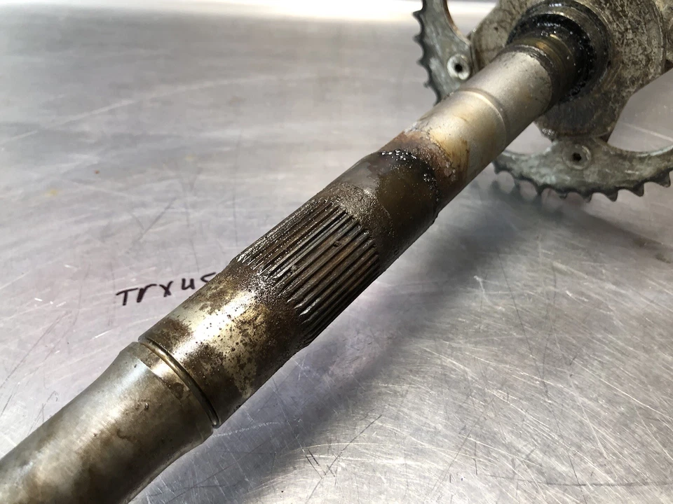 04+ Eje trasero con piñón Honda TRX450r TRX450er TRX450 450r 450er TRX Foto 3 de 4