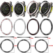Protezione Orologio Acciaio Inox Lunetta Cover per Garmin Fenix8 47MM 51MM