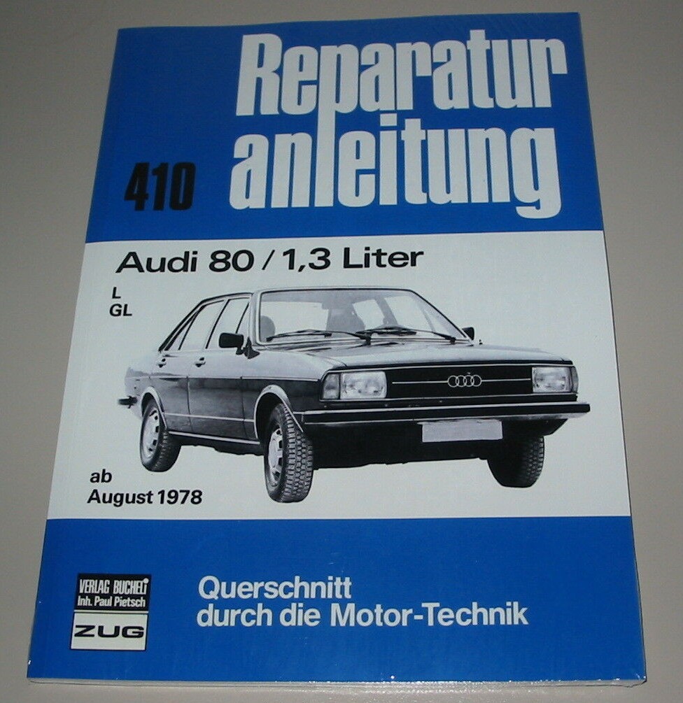 Thumbnail - Reparaturanleitung Audi 80 Typ 82 B1 Mit 1,3 Liter Motor L / Gl Ab
