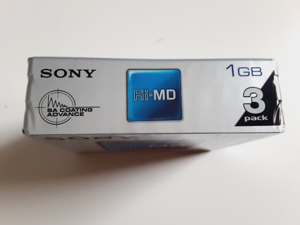 SONY Hi-MD 1GB 3パック
