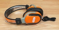 Genuine Skullcandy SKDY Federation Orange  Black Agent Headphones  READ 