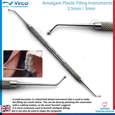 Zahn Amalgam Plastic Filling Instruments / Zahn Restaurativ Amalgam Mischen