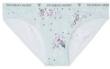 Victoria's Secret 2018 Christmas Bikini Panty Mint Green Reindeer sz Xs