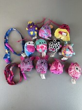 scented lot of pikmi pop hangers 11 bean bag like figures plus 2 lanyards