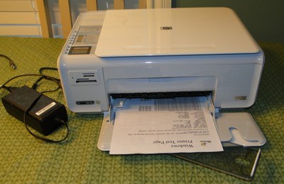 HP Photosmart C4385 All-in-One Color Ink-jet - Printer / Copier / Scanner