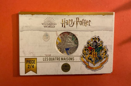 50 EURO 2021 HARRY POTTER LES QUATRE MAISONS - MONNAIE EN ARGENT.