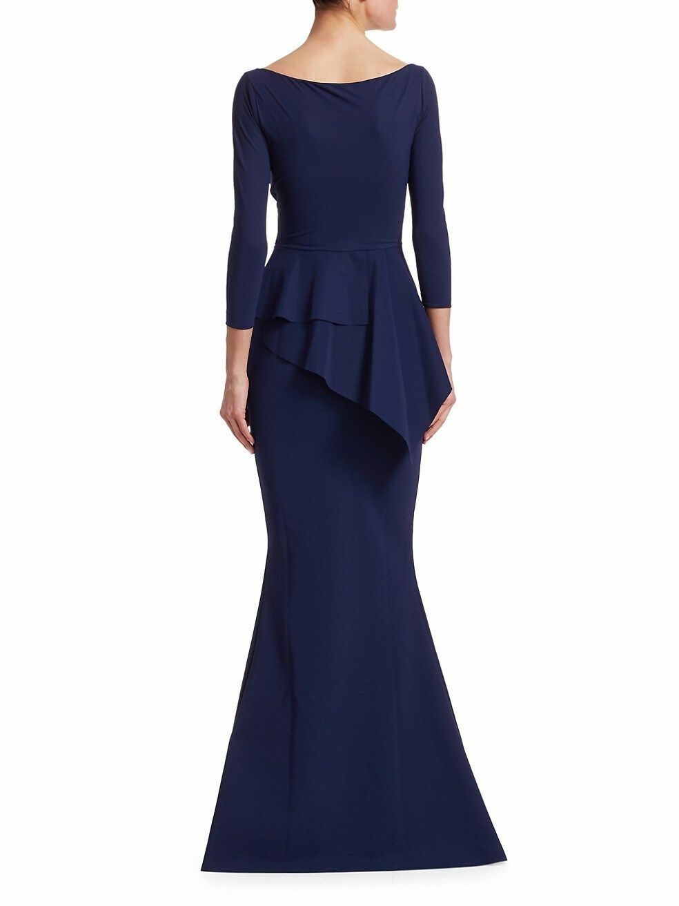 chiara boni la petite robe peplum gown