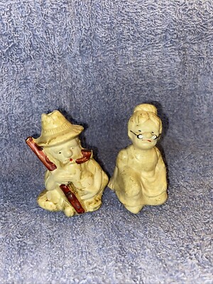 Granny & Papaw ~ Salt & Pepper Shakers ~ Appalachian ''Hillbilly'' Senior Couple