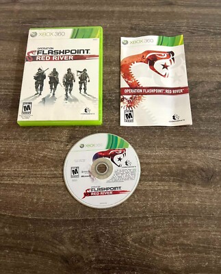 Operation Flashpoint: Red River (Microsoft Xbox 360, 2011) COMPLETE! Tested!