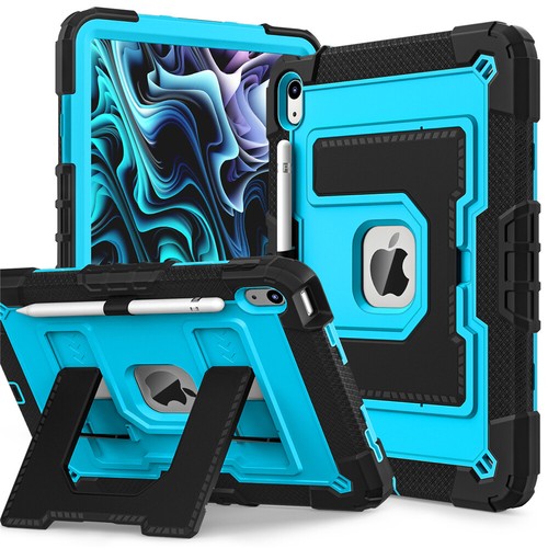 For iPad 11th 10th Gen 2025 A16 Case Kids Friendly Shockproof Stand Cover Strap - Picture 35 of 104