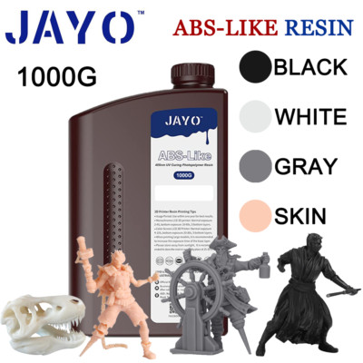 JAYO 405nm ABS-Like Resin 1KG Photopolymer 4K/6K/8K SLA DLP LCD 3D Drucker Harz