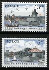 Norway 1991, Nk 1113-14, Kristiansand 350th Anniv set Vf Mnh, Mi 1064-65