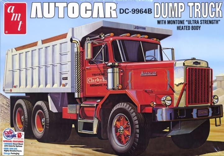 AMT 1150 1:25th scale Autocar DC-9964B Dump Truck
