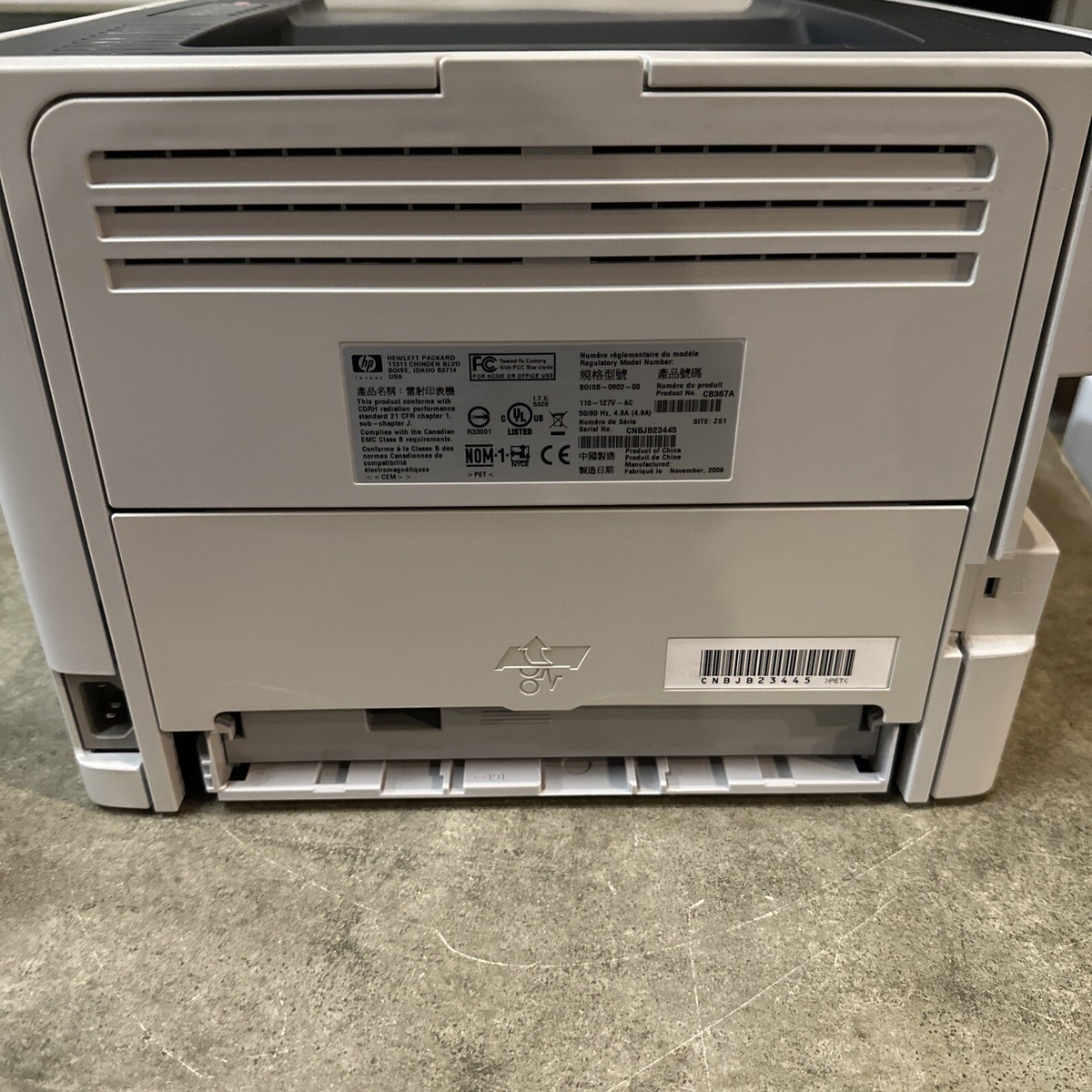 Stampante HP LaserJet P2015d – Monocromatica, 1200 Dpi, 27 Ppm, USB 2.0, Con Vassoio