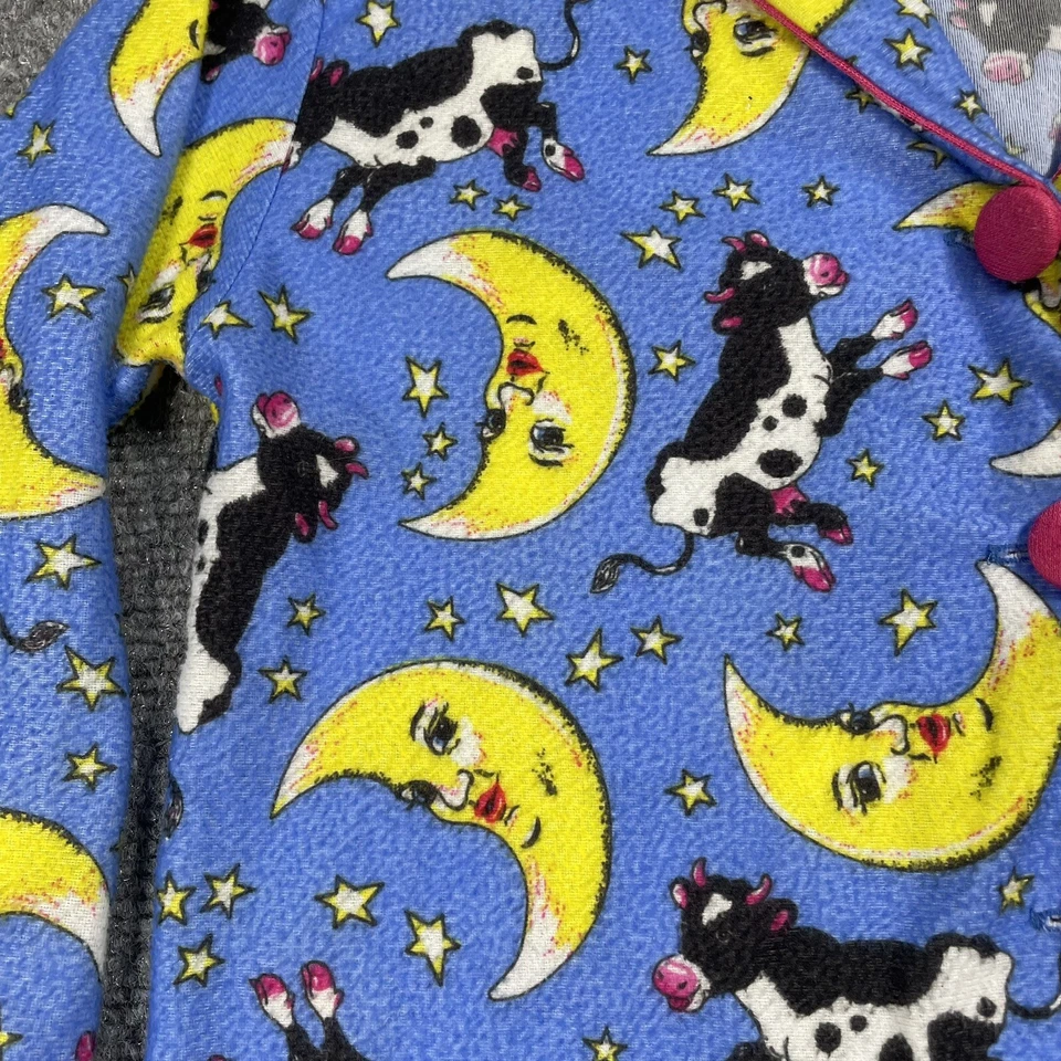 Joe Boxer 2 Piezas Pijama Vaca Luna Dormir Niña Niños Jóvenes Talla 6 Pijamas Foto 4 de 4