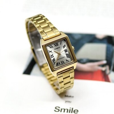 CASIO LTP-V007G-9B Woman Metal Wrist Watch Original New | eBay