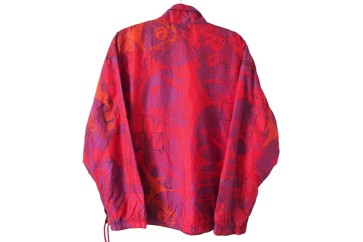 Vintage NIKE Anorak Jacket Half Zip 90's Sport Retro Style Size M